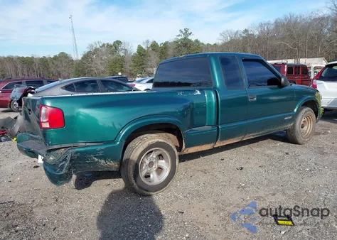 1998 Chevrolet S-10 Ls Sportside z USA, uszkodzony, nr VIN 1GCCS19X0W8154232